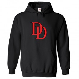 Daredevil Classic Unisex Kids and Adults Pullover Hoodie for Crime Movie Fans